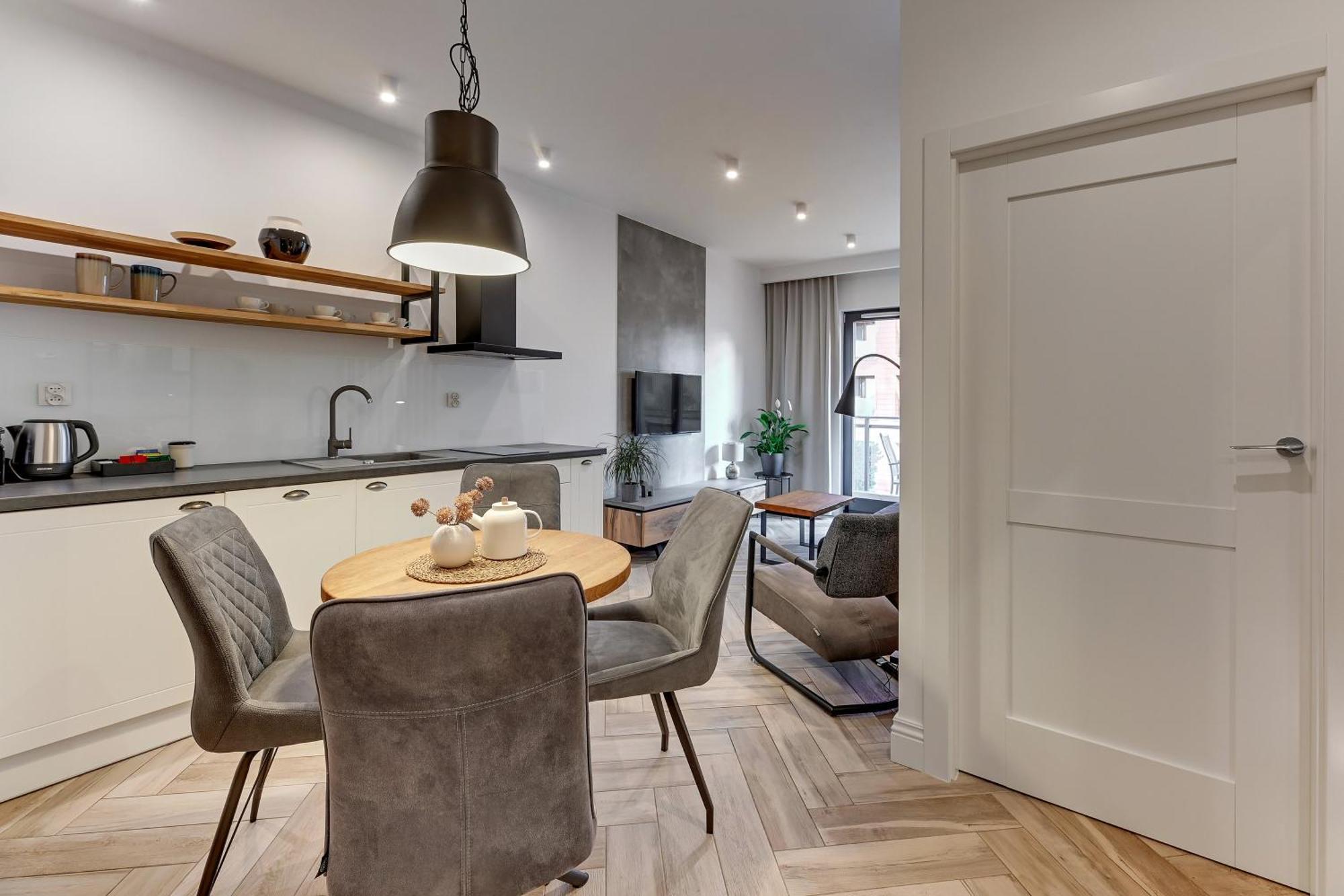 Aura III Apartments & Free Parking By Downtown Apartments Gdansk Room photo